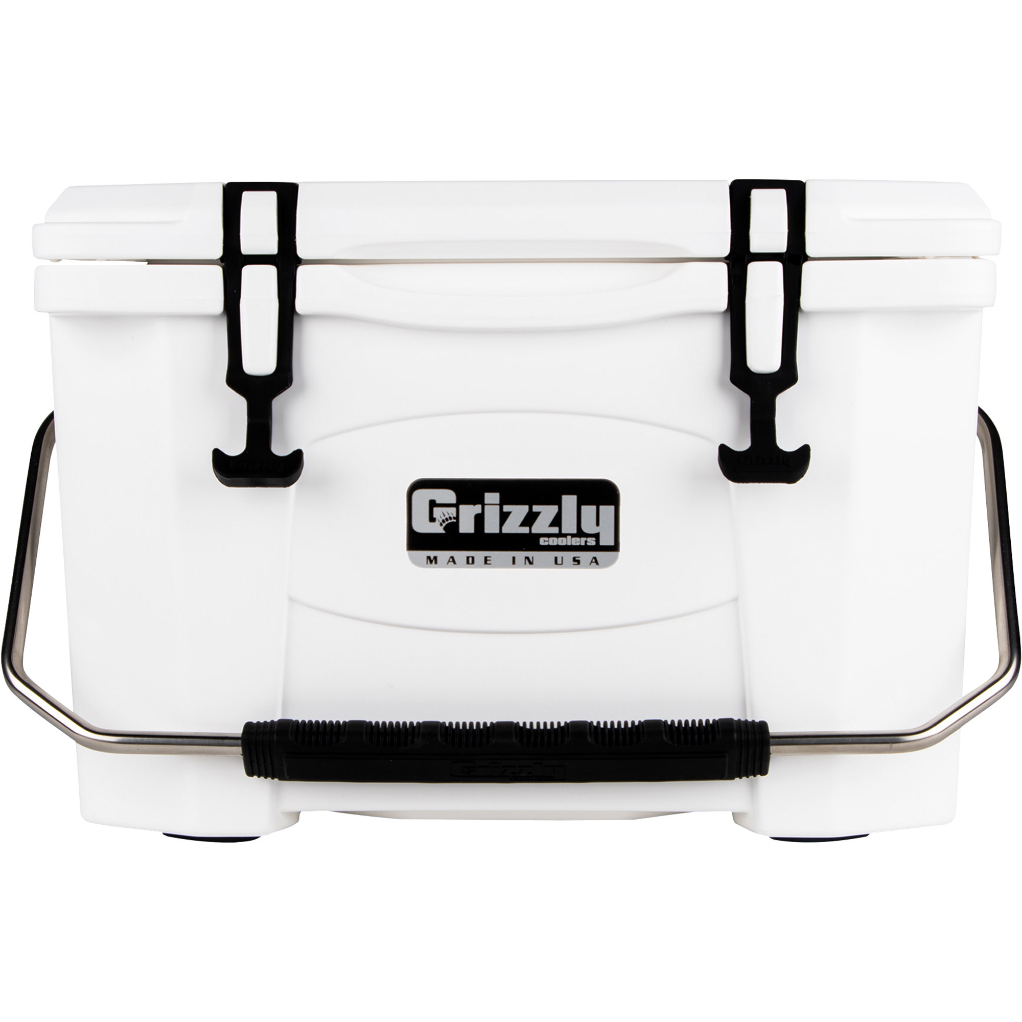 Grizzly 20-Qt. Cooler, Holds 15 Cans, White, Model# G20